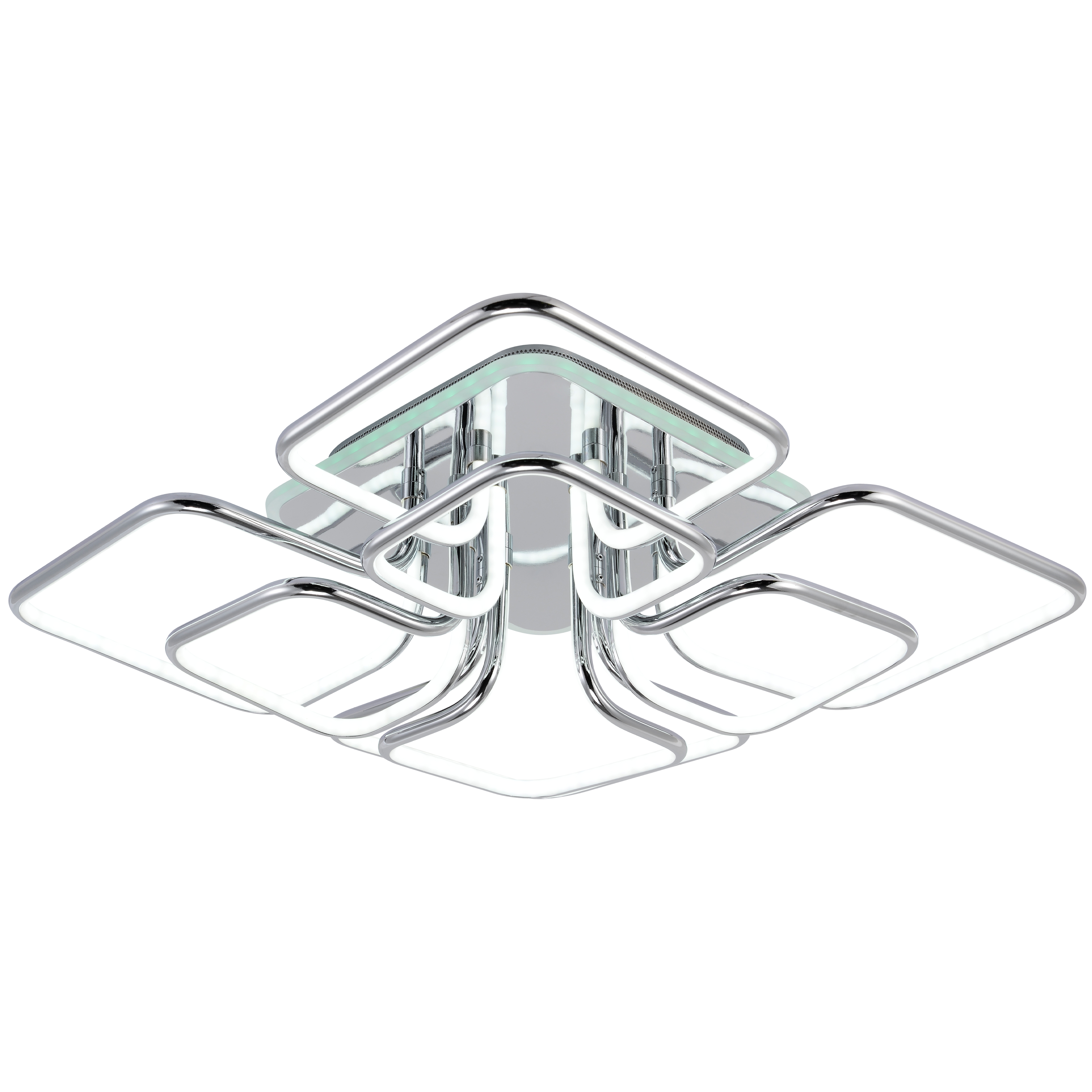 

Люстра потолочная, светодиодная DK6007C/4+4B, LEDx166W