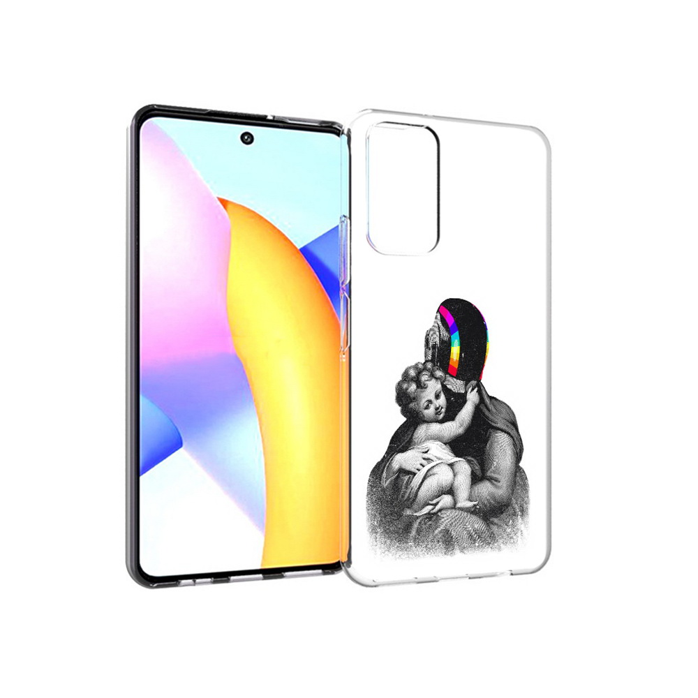 

Чехол MyPads Tocco для Huawei Honor 10 X Lite защитник в шлеме, Прозрачный, Tocco
