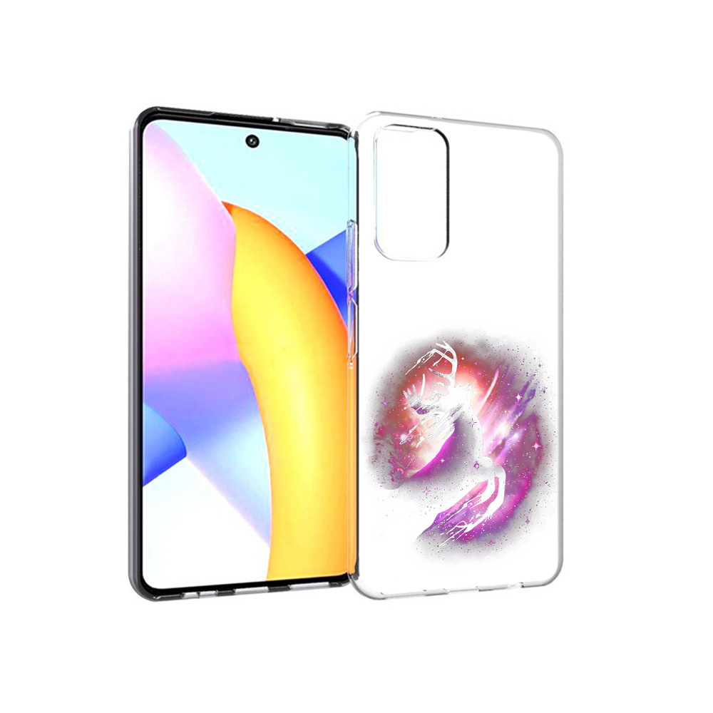 

Чехол MyPads Tocco для Huawei Honor 10 X Lite звездный олень, Прозрачный, Tocco