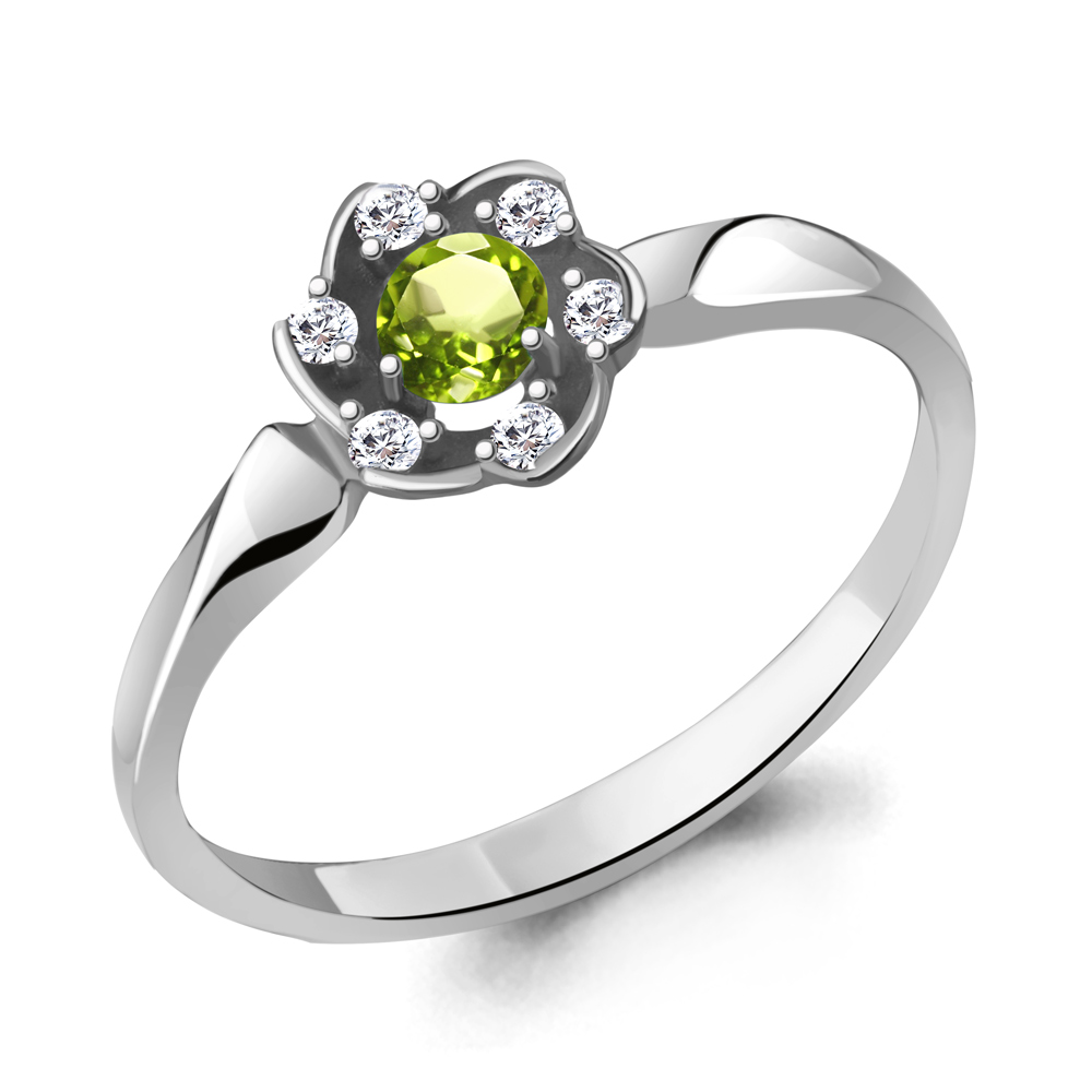 

Кольцо из серебра р.  AQUAMARINE 6941407А_925_р, 6941407А_925_р