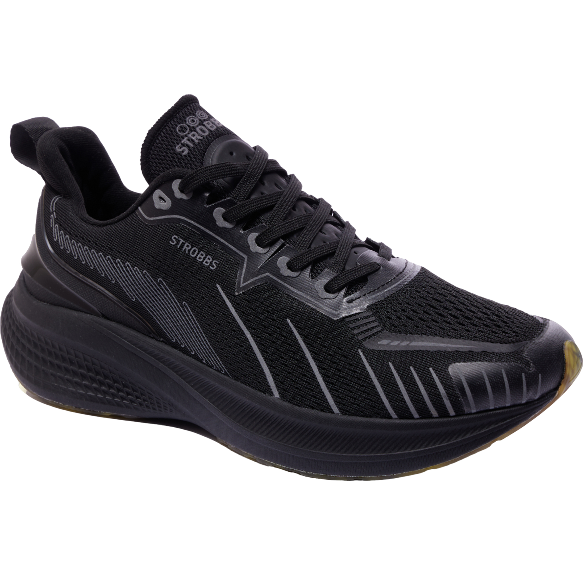 

Кроссовки мужские Strobbs C3452-3 черные 43 RU, Черный, C3452-3