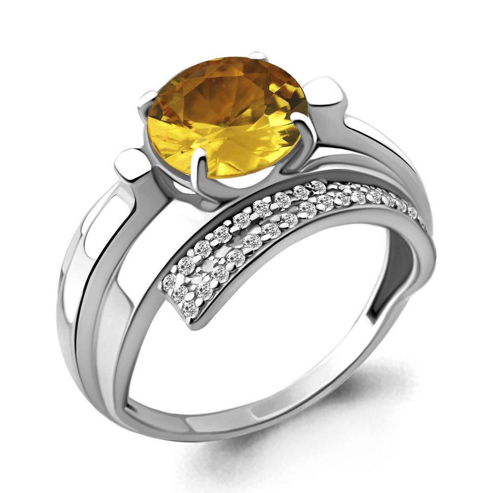 

Кольцо из серебра р. , AQUAMARINE 6593606А_925_р, 6593606А_925_р