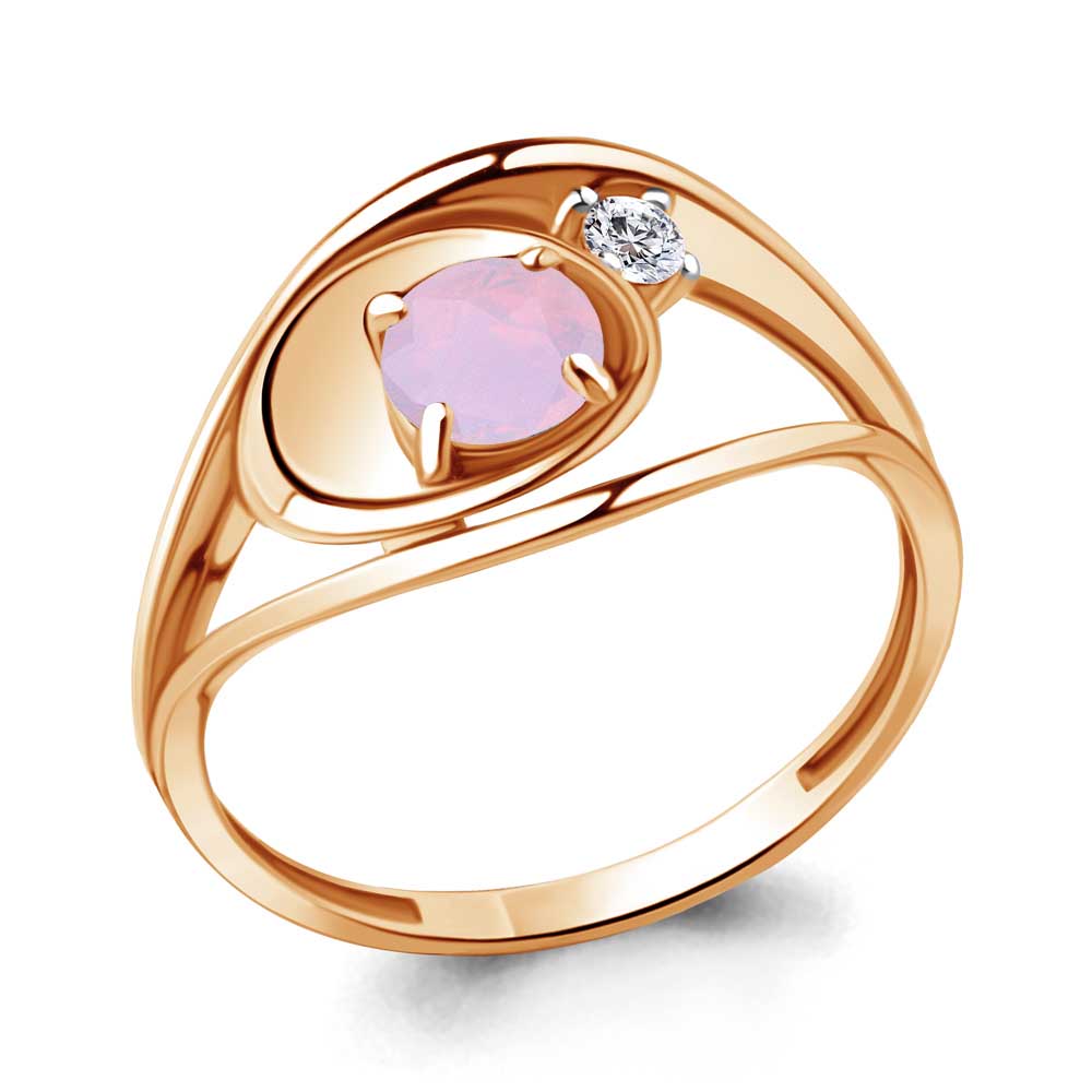 

Кольцо из серебра р. , AQUAMARINE 69444606А_925_з, 69444606А_925_з