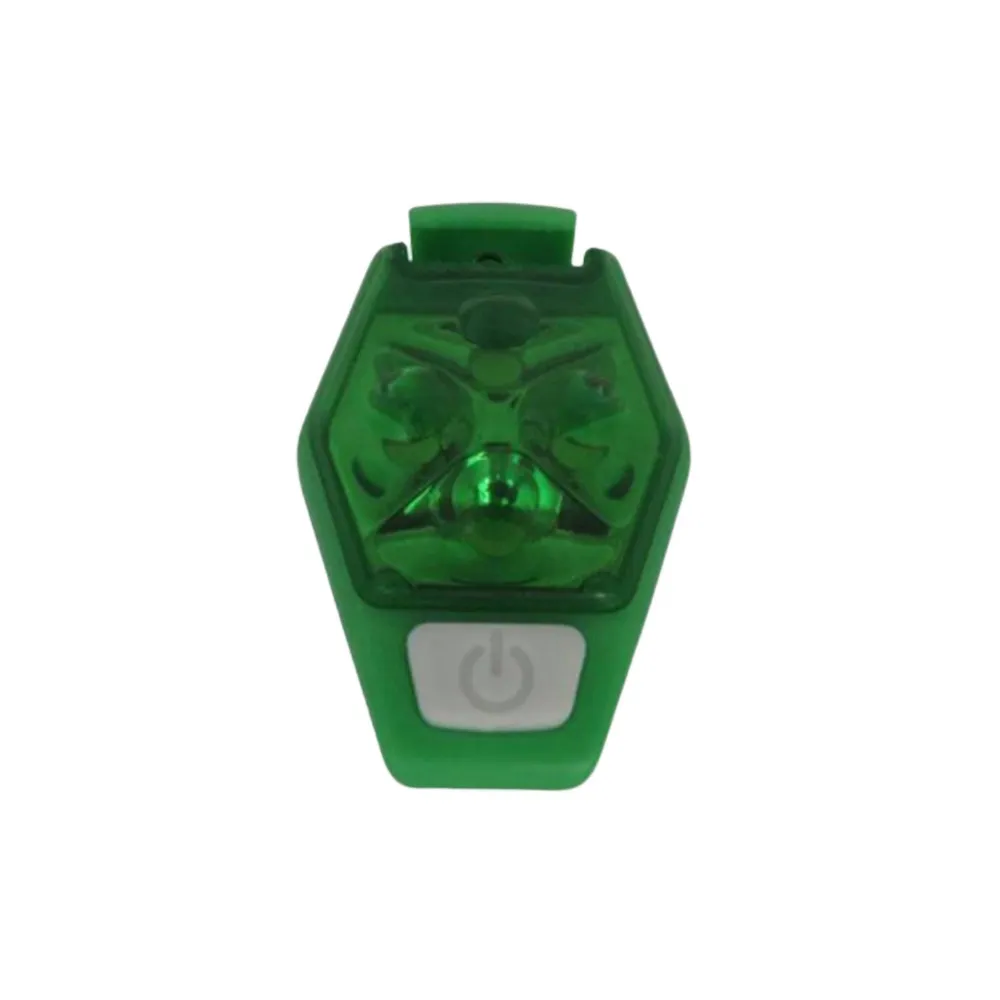 Светодиодный фонарик на прищепке Ripoma 4124891 зеленый