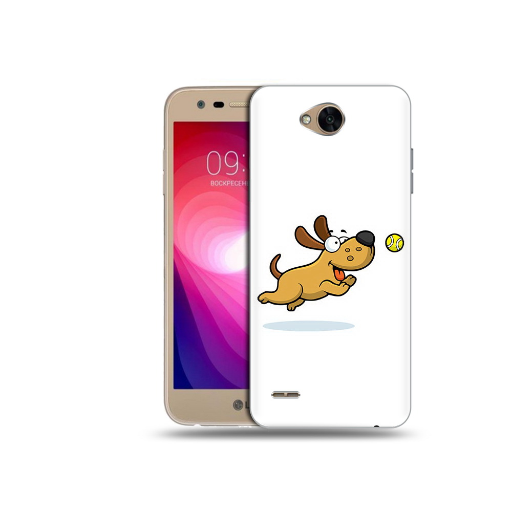 

Чехол MyPads Tocco для LG X Power 2 пёсик, Прозрачный, Tocco