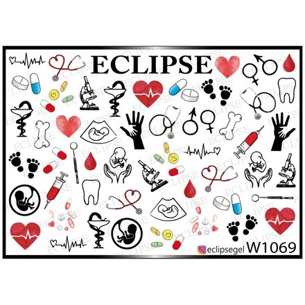 

Набор, Eclipse, Слайдер-дизайн W №1069, 3 шт., Разноцветный