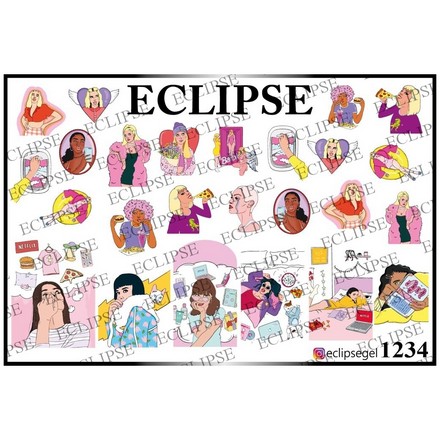 

Набор, Eclipse, Слайдер-дизайн №1234, 3 шт., Разноцветный