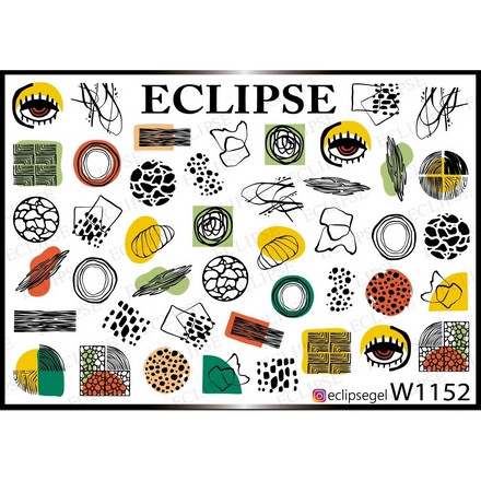 

Набор, Eclipse, Слайдер-дизайн W №1152, 3 шт., Разноцветный