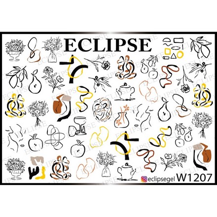 

Набор, Eclipse, Слайдер-дизайн W №1207, 3 шт., Разноцветный