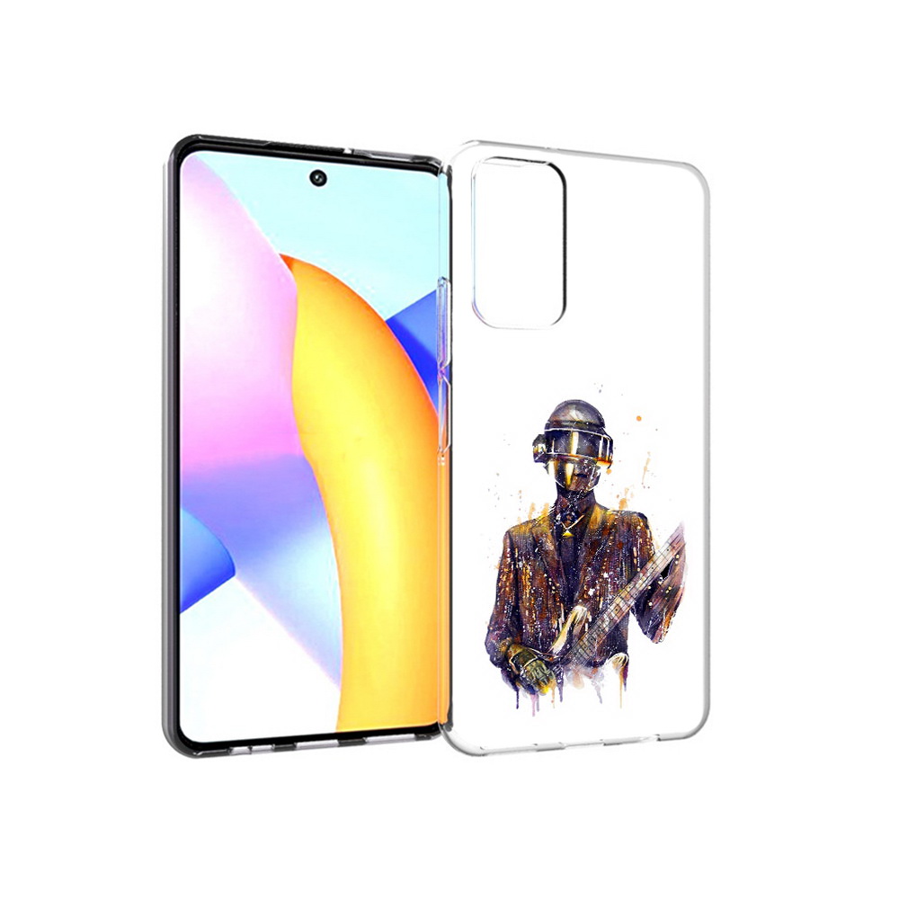 

Чехол MyPads Tocco для Huawei Honor 10 X Lite космо-гитарист, Прозрачный, Tocco