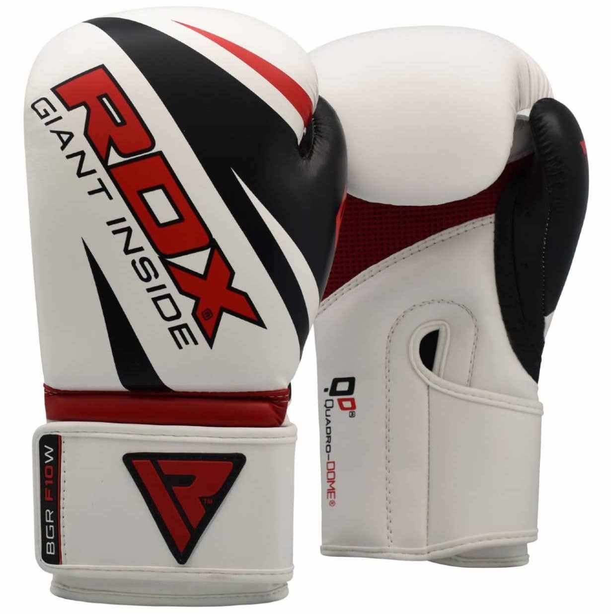 

Перчатки боксерские RDX REX F10 WHITE BGR-F10W, 12 oz, REX F10
