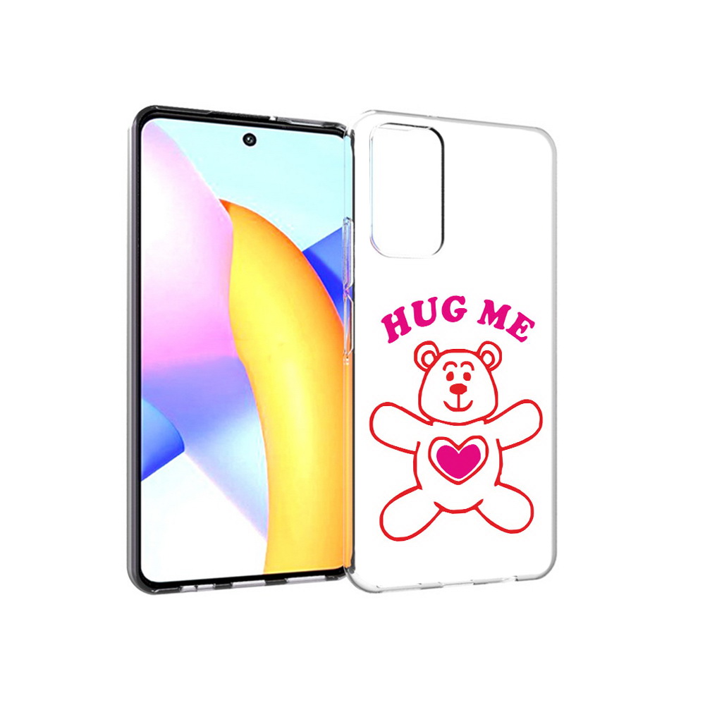 

Чехол MyPads Tocco для Huawei Honor 10 X Lite 14 февраля обними меня, Прозрачный, Tocco