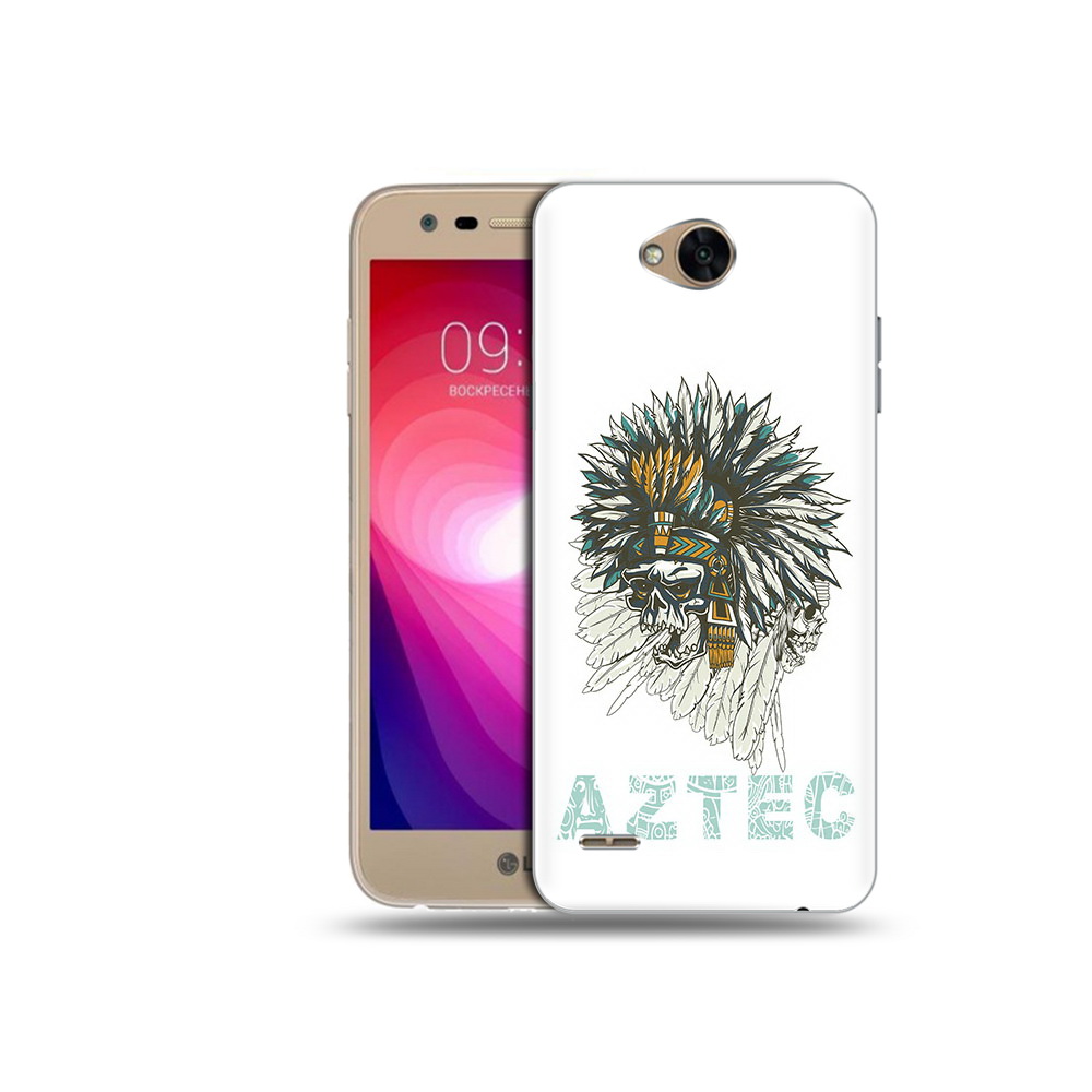 

Чехол MyPads Tocco для LG X Power 2 скелет индеец, Прозрачный, Tocco