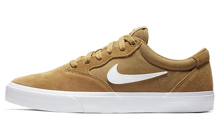 

Кеды унисекс Nike SB Chron SLR коричневые 36 EU, Коричневый, SB Chron SLR