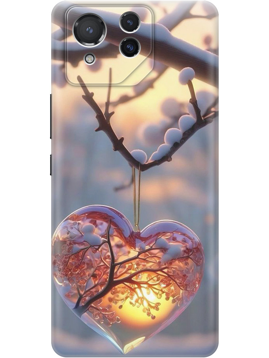 

Силиконовый чехол на Asus Rog Phone 8 с принтом "Ледяное сердце", Прозрачный;белый;желтый;оранжевый, 786722991