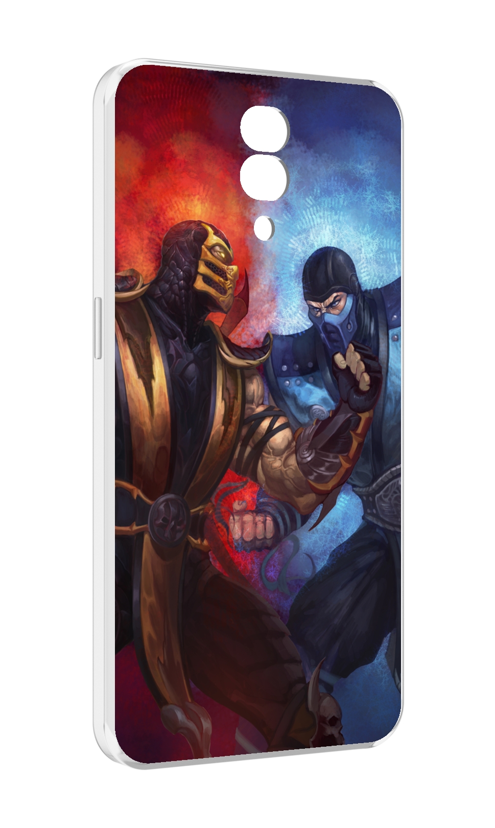 

Чехол MyPads Mortal Kombat art для Blackview BV7200, Прозрачный, Tocco