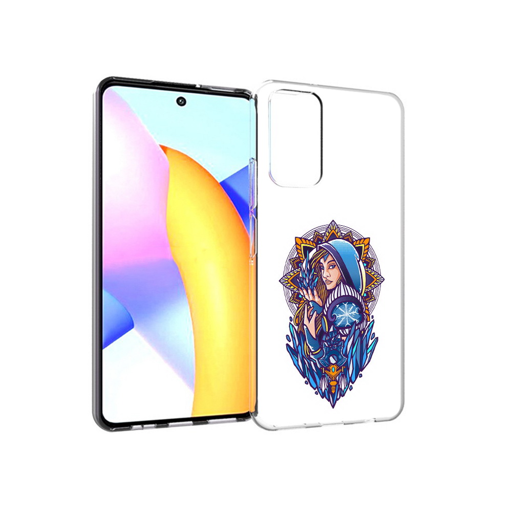 

Чехол MyPads Tocco для Huawei Honor 10 X Lite кристал мейден дота 2, Прозрачный, Tocco