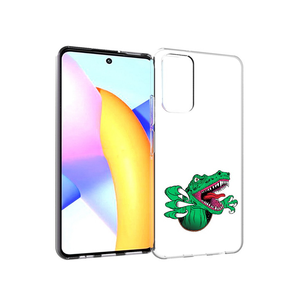 

Чехол MyPads Tocco для Huawei Honor 10 X Lite крокодил, Прозрачный, Tocco
