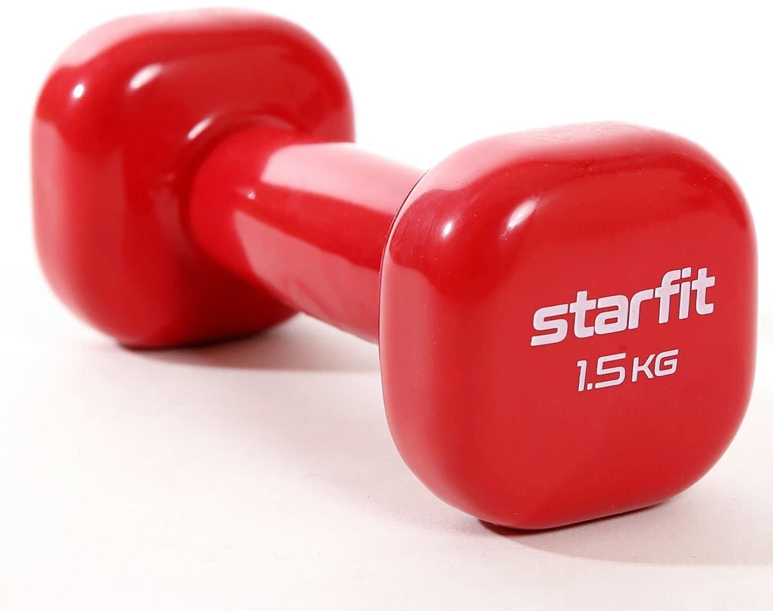 

Гантель виниловая STARFIT DB-105 1,5 кг, малиновый, DB-105