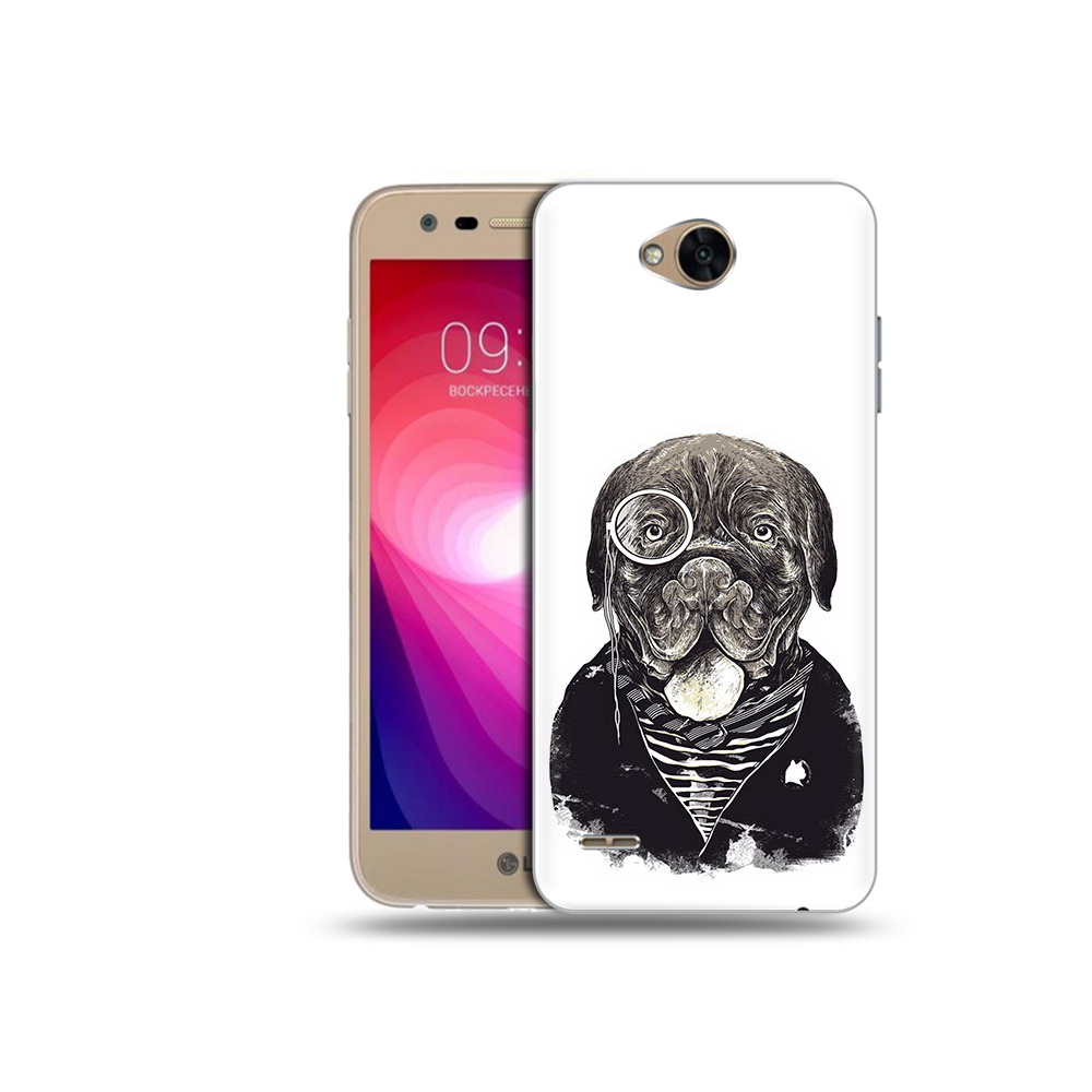 

Чехол MyPads Tocco для LG X Power 2 солидный песик, Прозрачный, Tocco