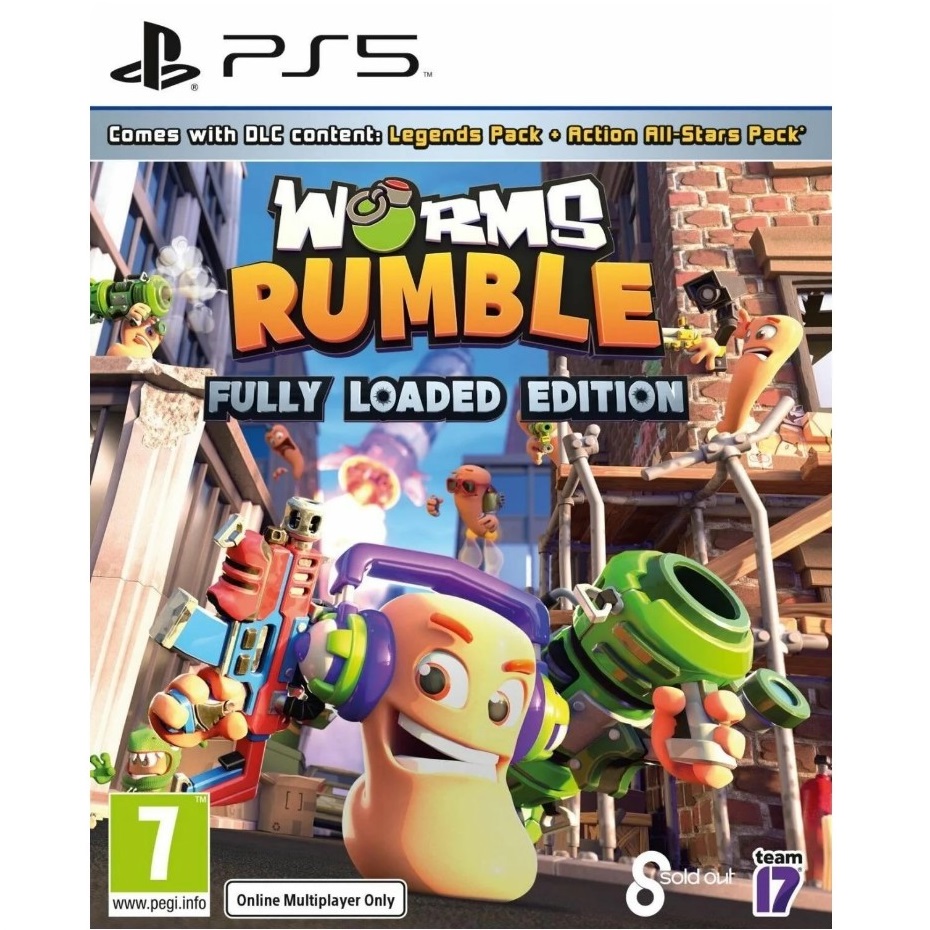 Игра Worms Rumble. Fully Loaded Edition для PS5