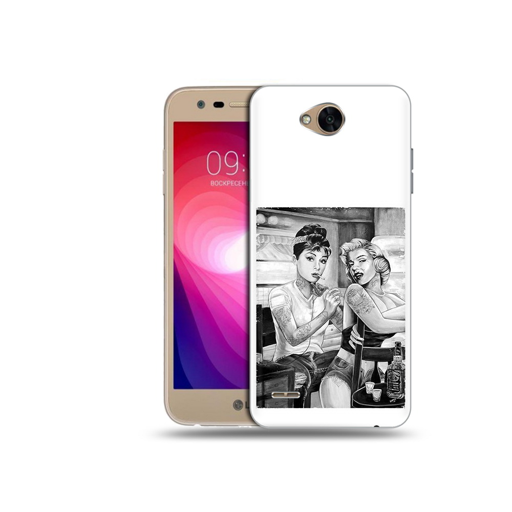 

Чехол MyPads Tocco для LG X Power 2 тату мастер, Прозрачный, Tocco