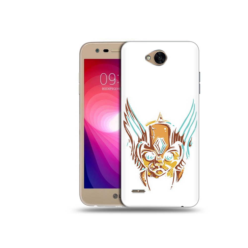 

Чехол MyPads Tocco для LG X Power 2 тор абстракция, Прозрачный, Tocco