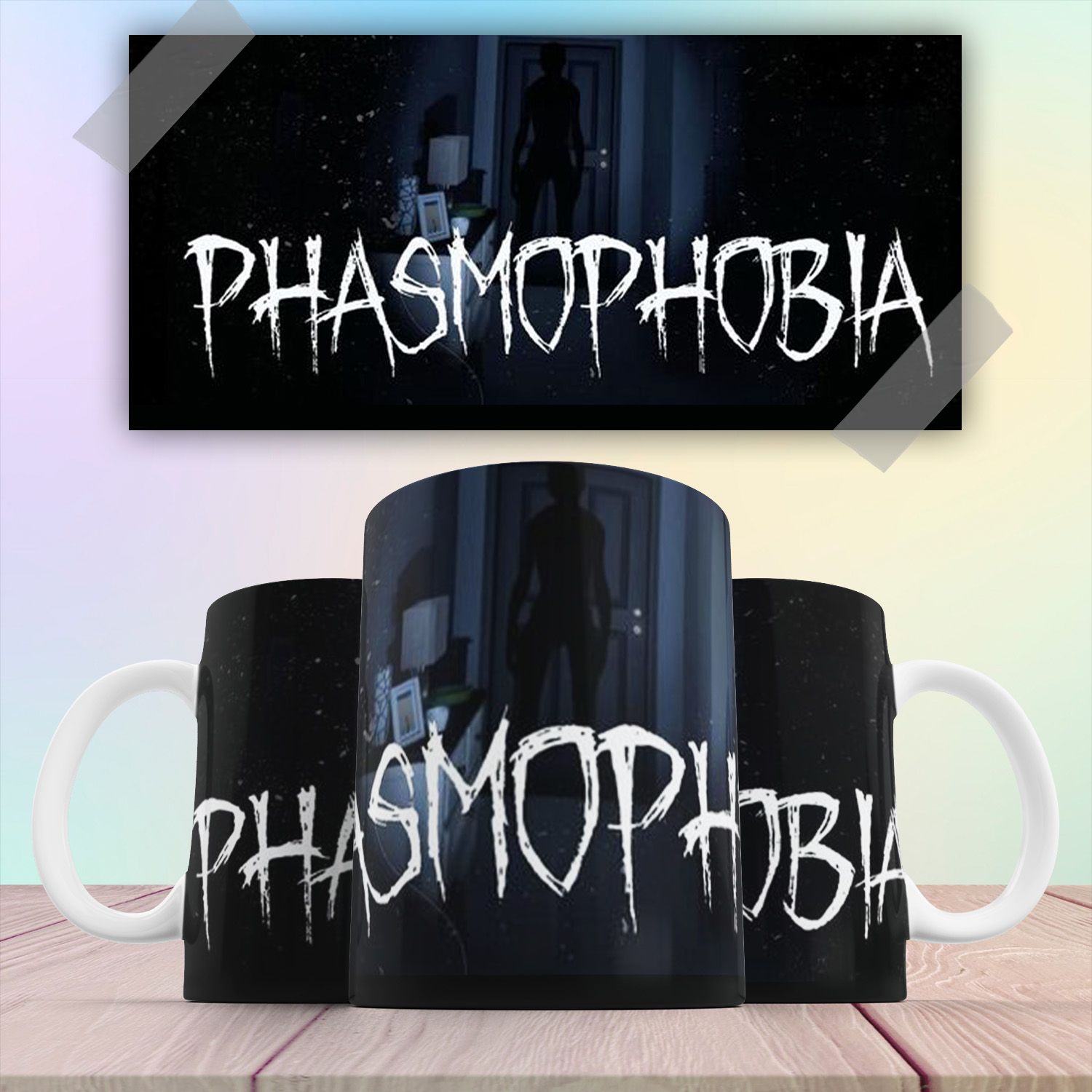 

Кружка компьютерная игра Phasmophobia, Phasmophobia