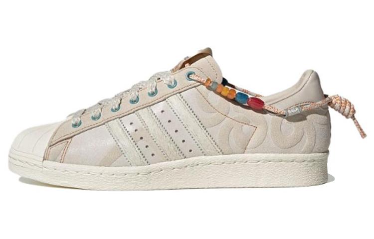 

Кеды унисекс Adidas Superstar 80S бежевые 44 EU, Бежевый, Superstar 80S