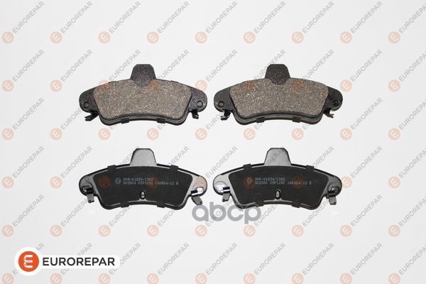 Колодки Тормозные Дисковые Ford Mondeo I/Ii 1.6-2.0 16v, 1.8 Td 93> EUROREPAR 1617272280