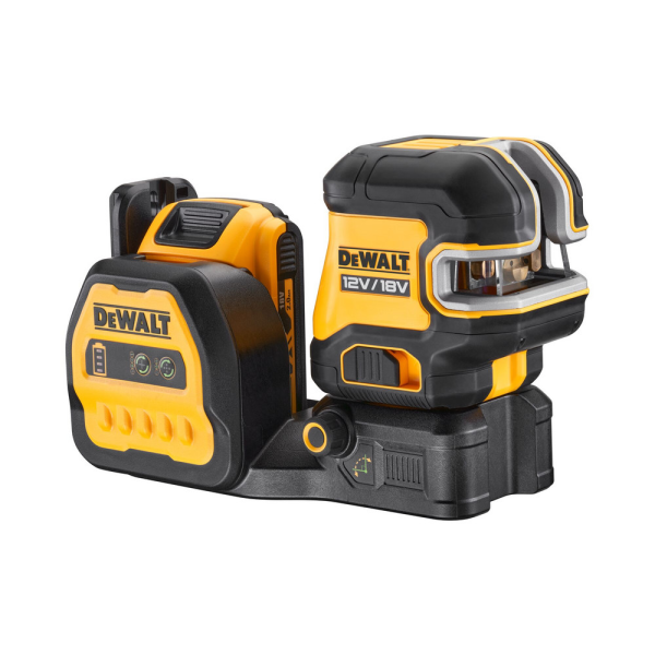 Лазерный построитель плоскостей, зеленый DEWALT, DCE825D1G18-QW, 12В/18В