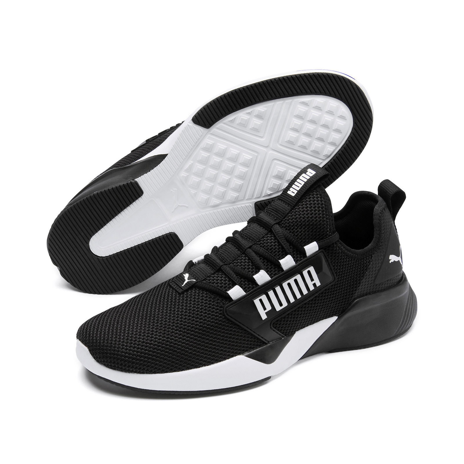 фото Кроссовки мужские puma retaliate черные 8.5 uk