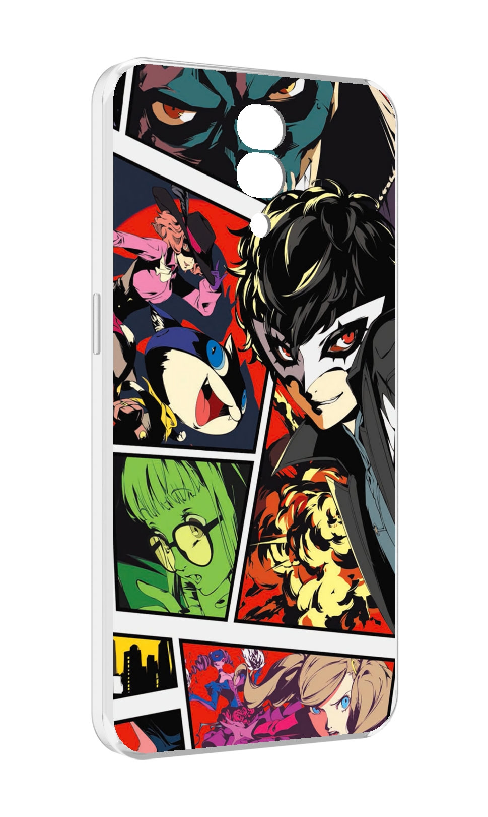 

Чехол MyPads Persona 5 art для Blackview BV7200, Прозрачный, Tocco