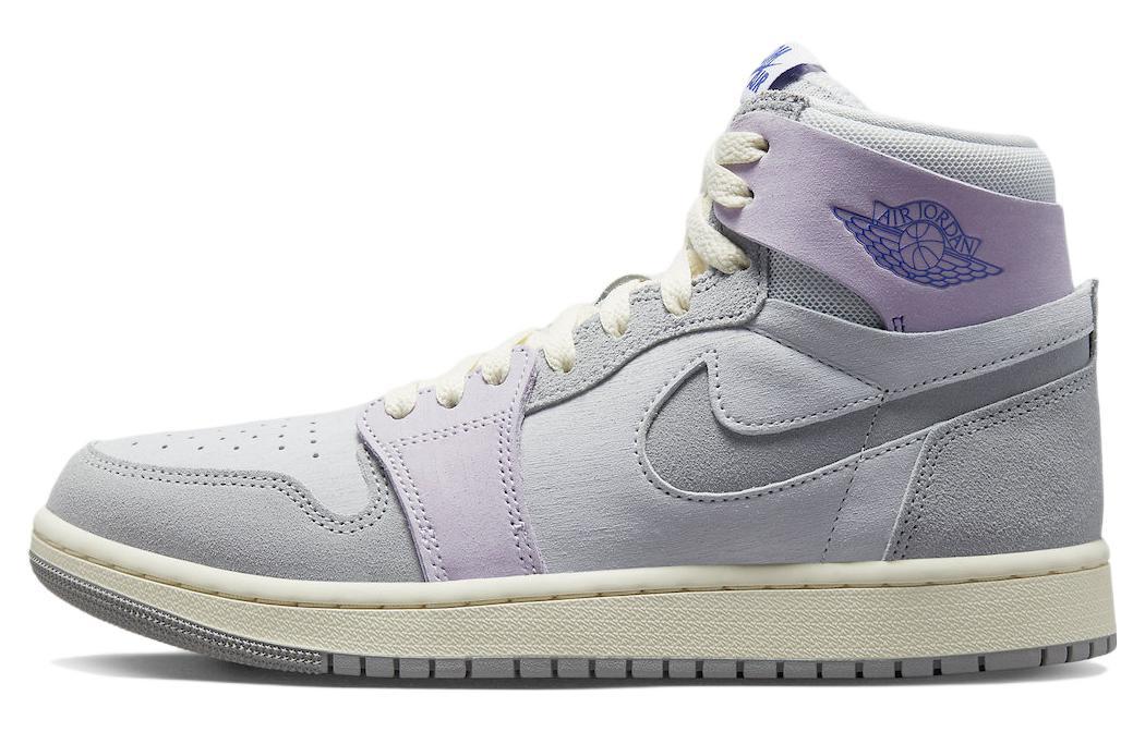 

Кеды Jordan Air Jordan 1 High Zoom CMFT 2 Light Smoke Grey and Barely Grape серые 35.5 EU, Серый, Air Jordan 1 High Zoom CMFT 2 Light Smoke Grey and Barely Grape