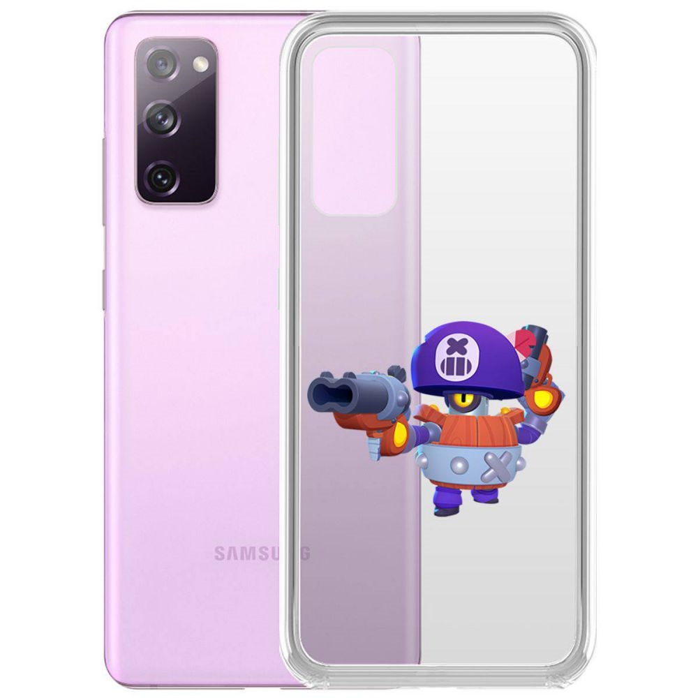 

Чехол-накладка Brawl Stars-Дэррил для Samsung Galaxy S20 FE