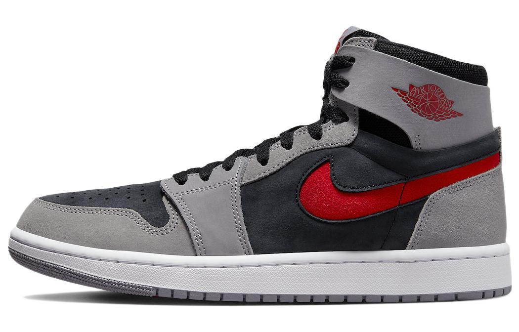 

Кеды унисекс Jordan Air Jordan 1 High Zoom CMFT 2 серые 46 EU, Серый, Air Jordan 1 High Zoom CMFT 2