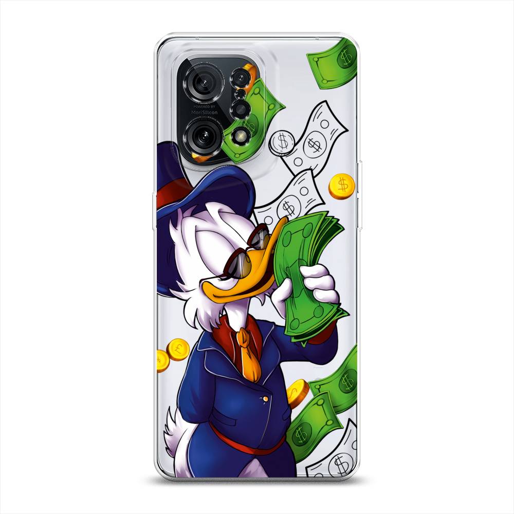 

Чехол для Oppo Find X5 "Scrooge McDuck with Money", Синий;зеленый;белый, 259750-6