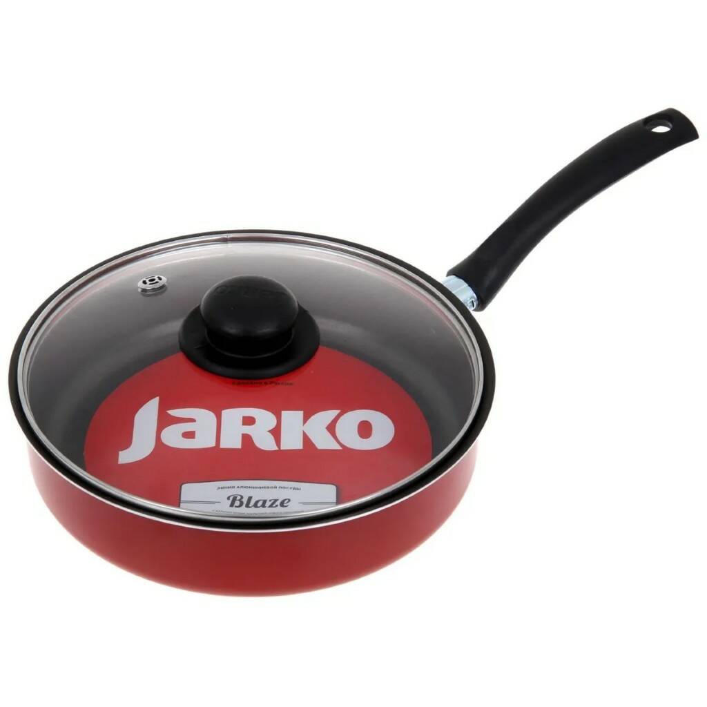 Сковорода универсальная JARKO Blaze 26 см красный