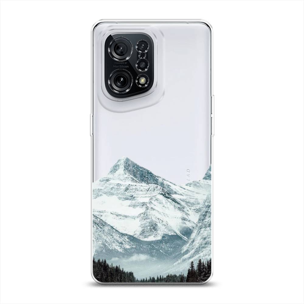 

Чехол для Oppo Find X5 "Горы арт 1", Белый;зеленый, 259750-2