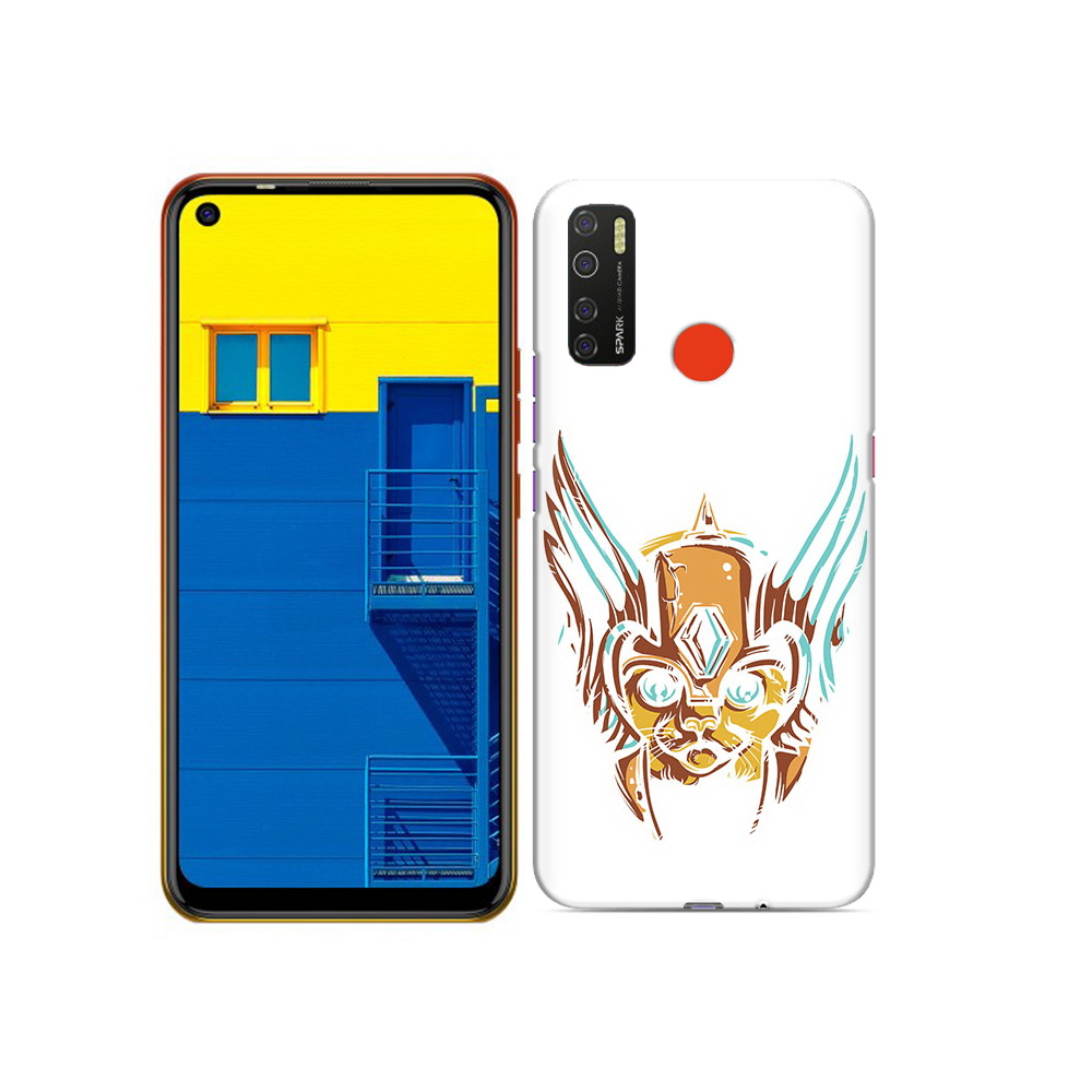 

Чехол MyPads Tocco для Tecno Spark 5 тор абстракция, Tocco