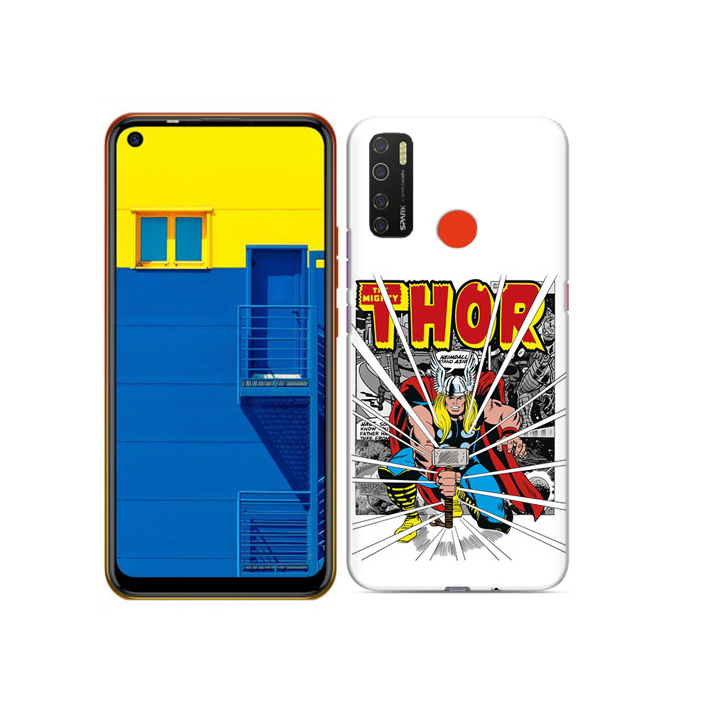 

Чехол MyPads Tocco для Tecno Spark 5 тор рисунок, Tocco