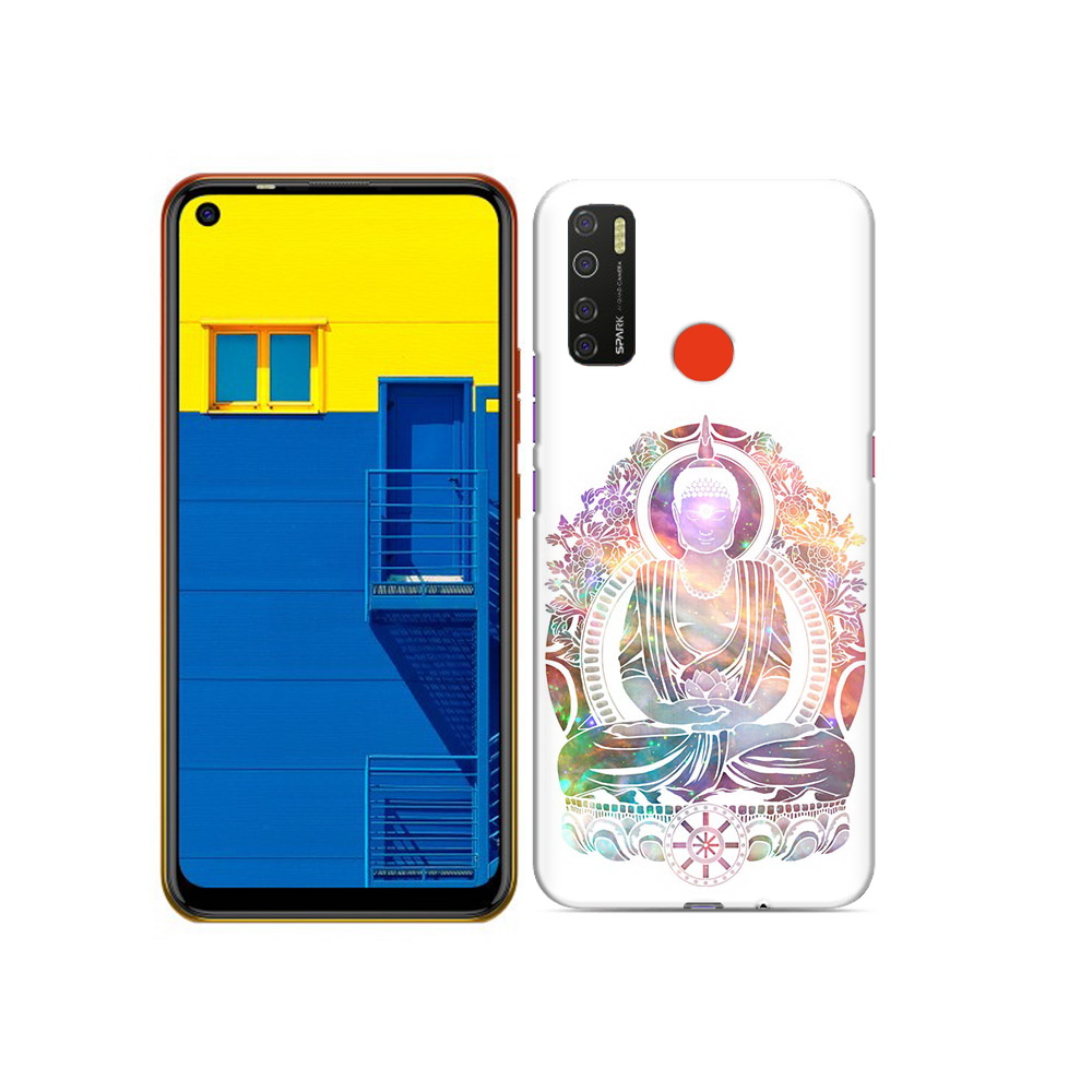

Чехол MyPads Tocco для Tecno Spark 5 умный мужчина абстракция, Tocco