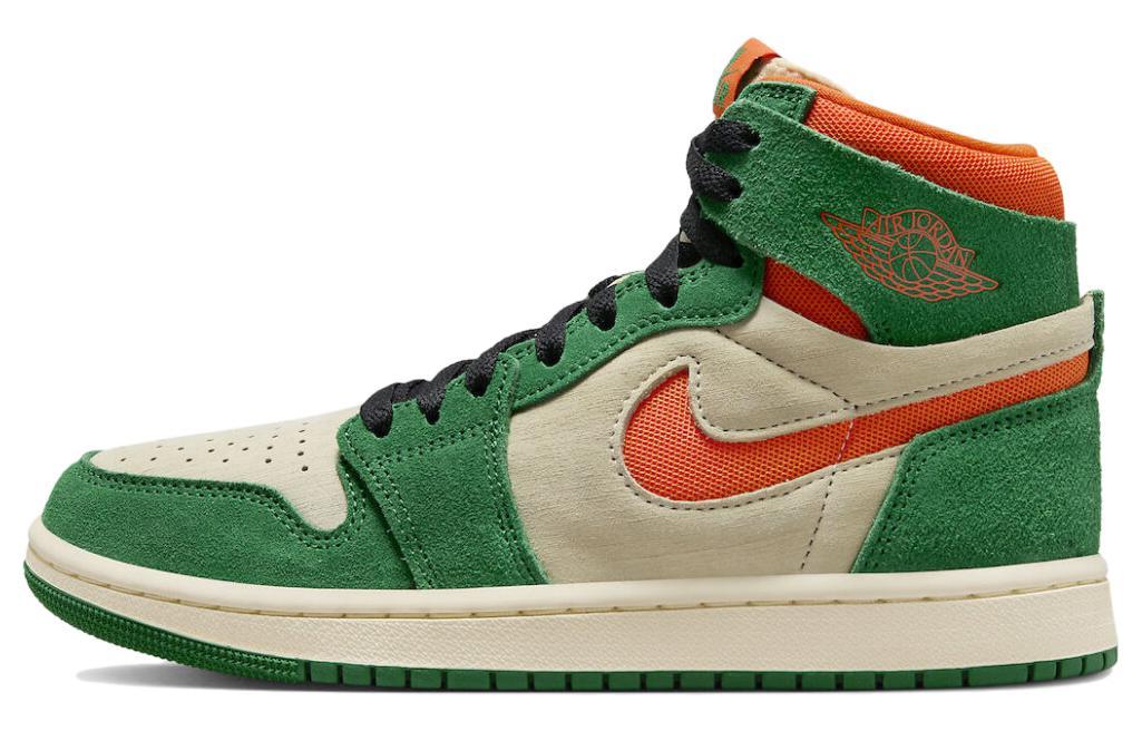 

Кеды унисекс Jordan Air Jordan 1 High Zoom CMFT 2Pine Green зеленые 39 EU, Зеленый, Air Jordan 1 High Zoom CMFT 2Pine Green