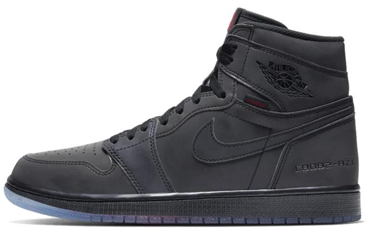 

Кеды унисекс Jordan Air Jordan 1 High Zoom Fearless черные 40.5 EU, Черный, Air Jordan 1 High Zoom Fearless