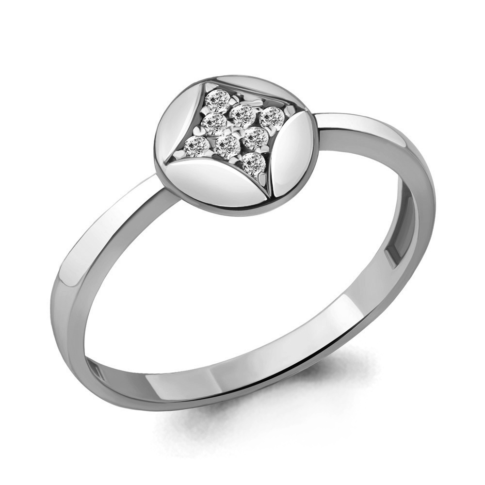 

Кольцо из серебра р. 17 AQUAMARINE 68552А_925_р, 68552А_925_р