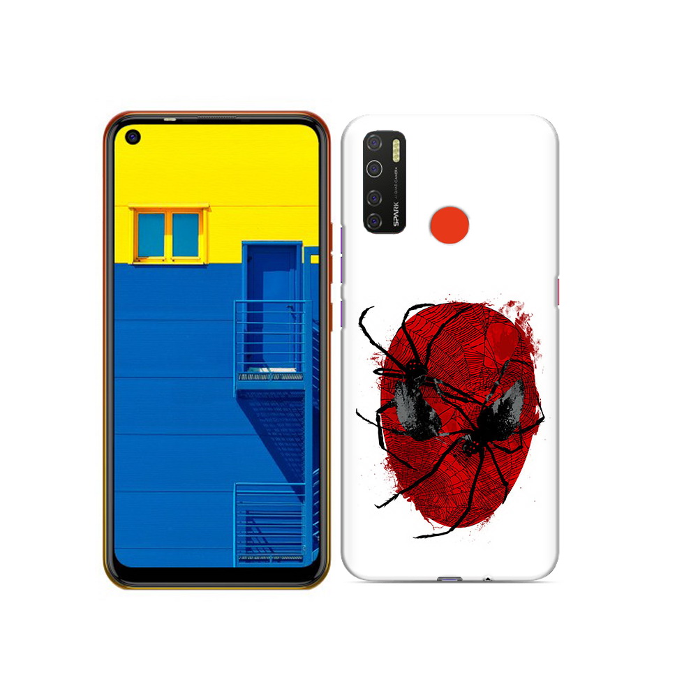 

Чехол MyPads Tocco для Tecno Spark 5 человек паук, Tocco