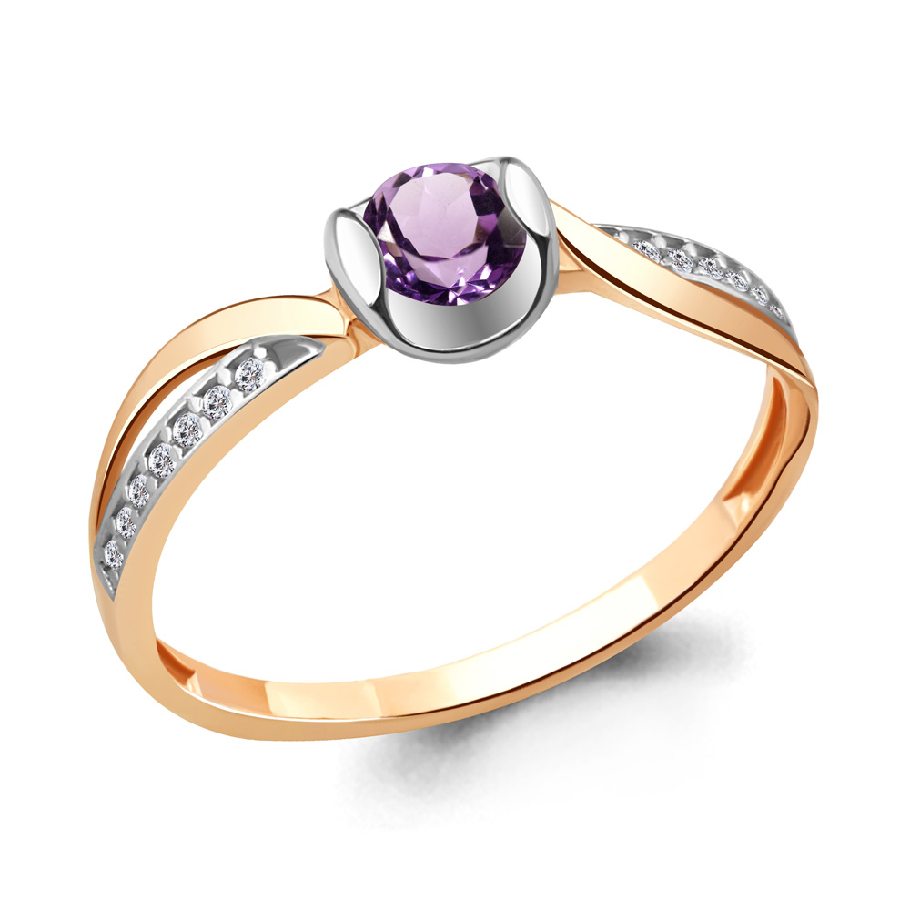 

Кольцо из золота р. 16 AQUAMARINE 6912804А_585_кз, 6912804А_585_кз