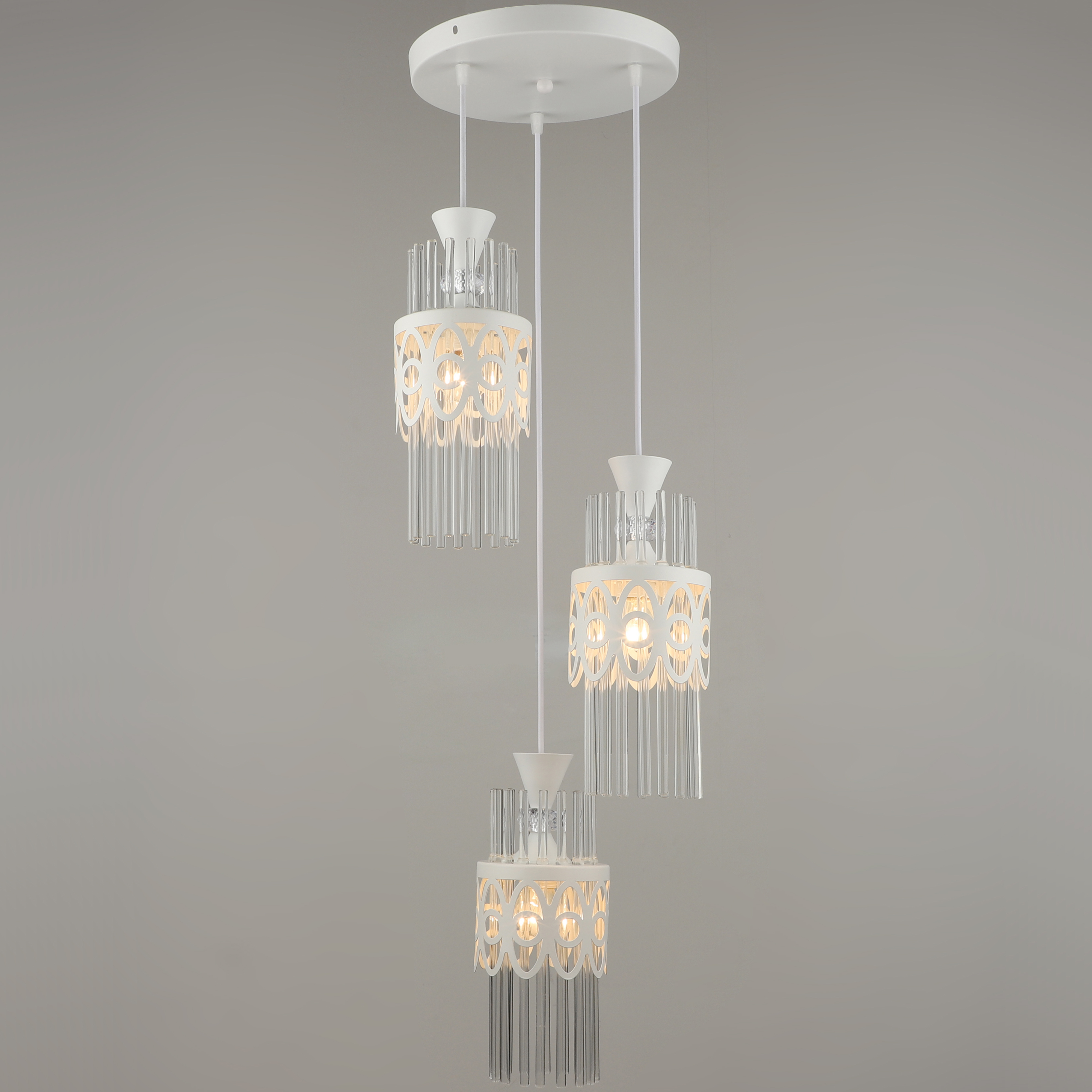 

Светильник подвесной N4975/3H WT, E27x3x60W