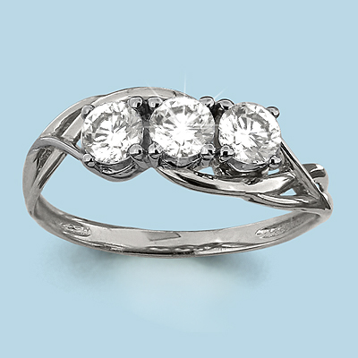 

Кольцо из серебра р. 17 AQUAMARINE 66193_925_р, 66193_925_р