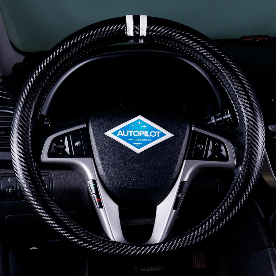 

Оплетка на руль Автопилот Hyundai-1127-BLW-005001017 Хендай Крета (2016-2020), Черный;белый